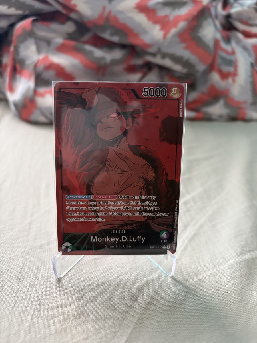Bandai Cartes à collectionner: Eb02 monkey d Luffy Alt art Leader – Neuf (Voir description) à Ostermundigen par AF1Warehouse1 2
