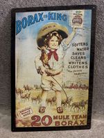 Borax King Werbung Reklame 