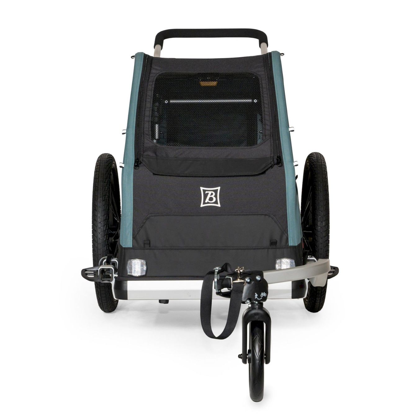 Rimorchi per biciclette: Burkley Bark Ranger Hundeanhänger – Nuovo e nell'imballaggio originale da Bottighofen venduto da zaap 5