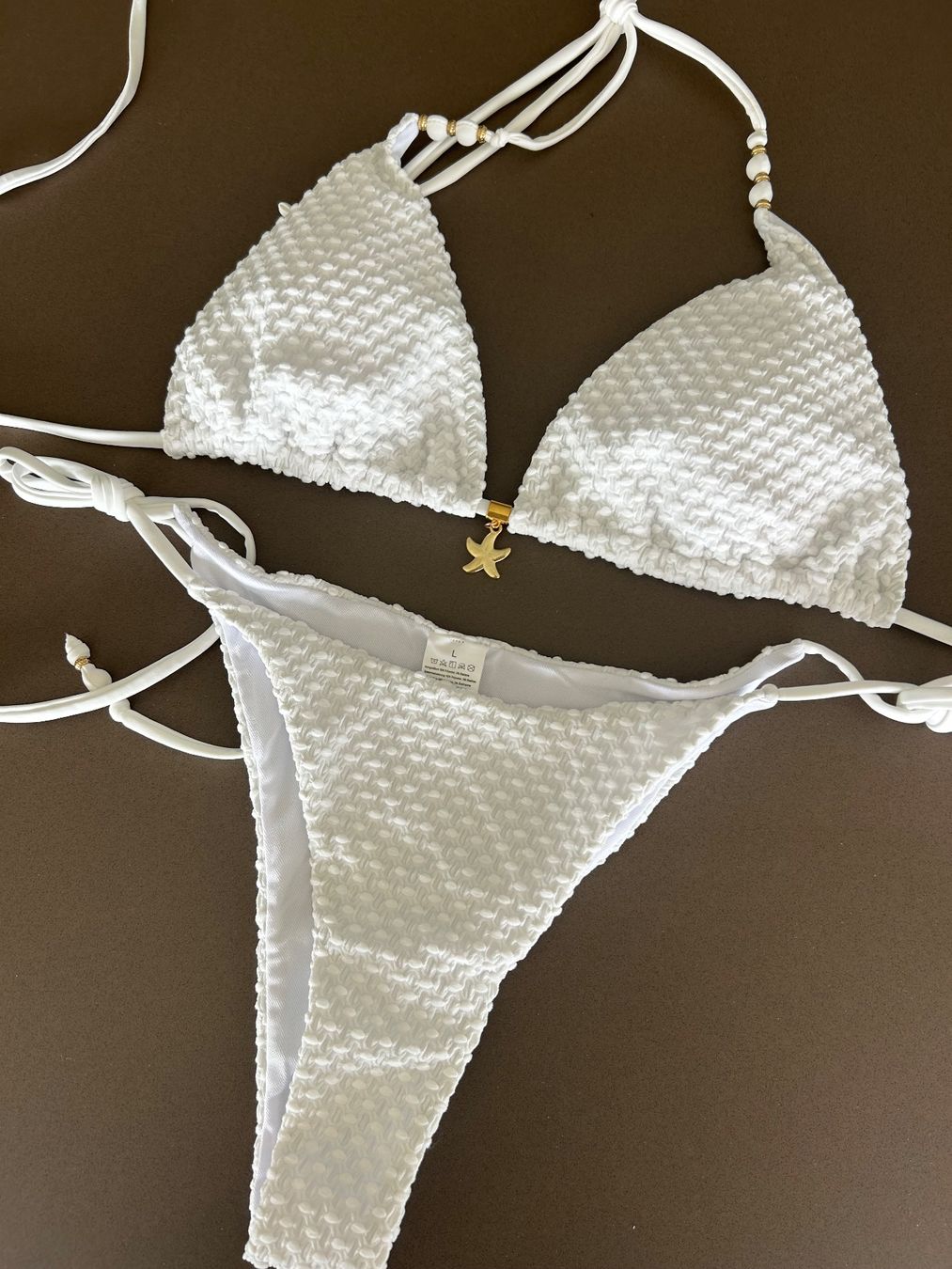 Costumi da bagno & Bikini: neues weisses Bikini – Nuovo (secondo la descrizione) da Kilchberg ZH venduto da Anie. 1
