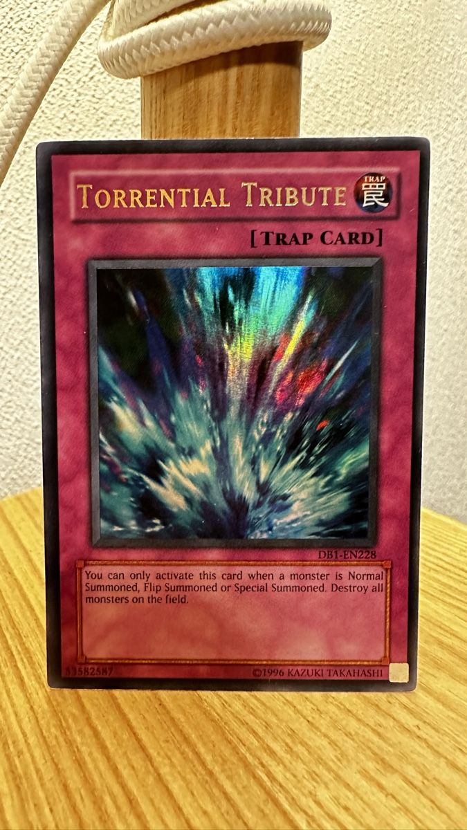 Yugioh Carte collezionabili: Yu-Gi-Oh! Torrential Tribut / DB1 – Usato da Herzogenbuchsee venduto da TCG-High-Quality 1