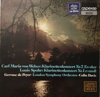 von Weber / Spohr - Klarinettenkonzerte (LP, Colin Davis)