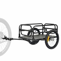 VEELAR Faltbar 40 kg Fahrradanhänger