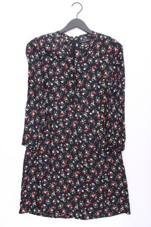 Set Langarmkleid Gr. 36 mit Blumenmuster