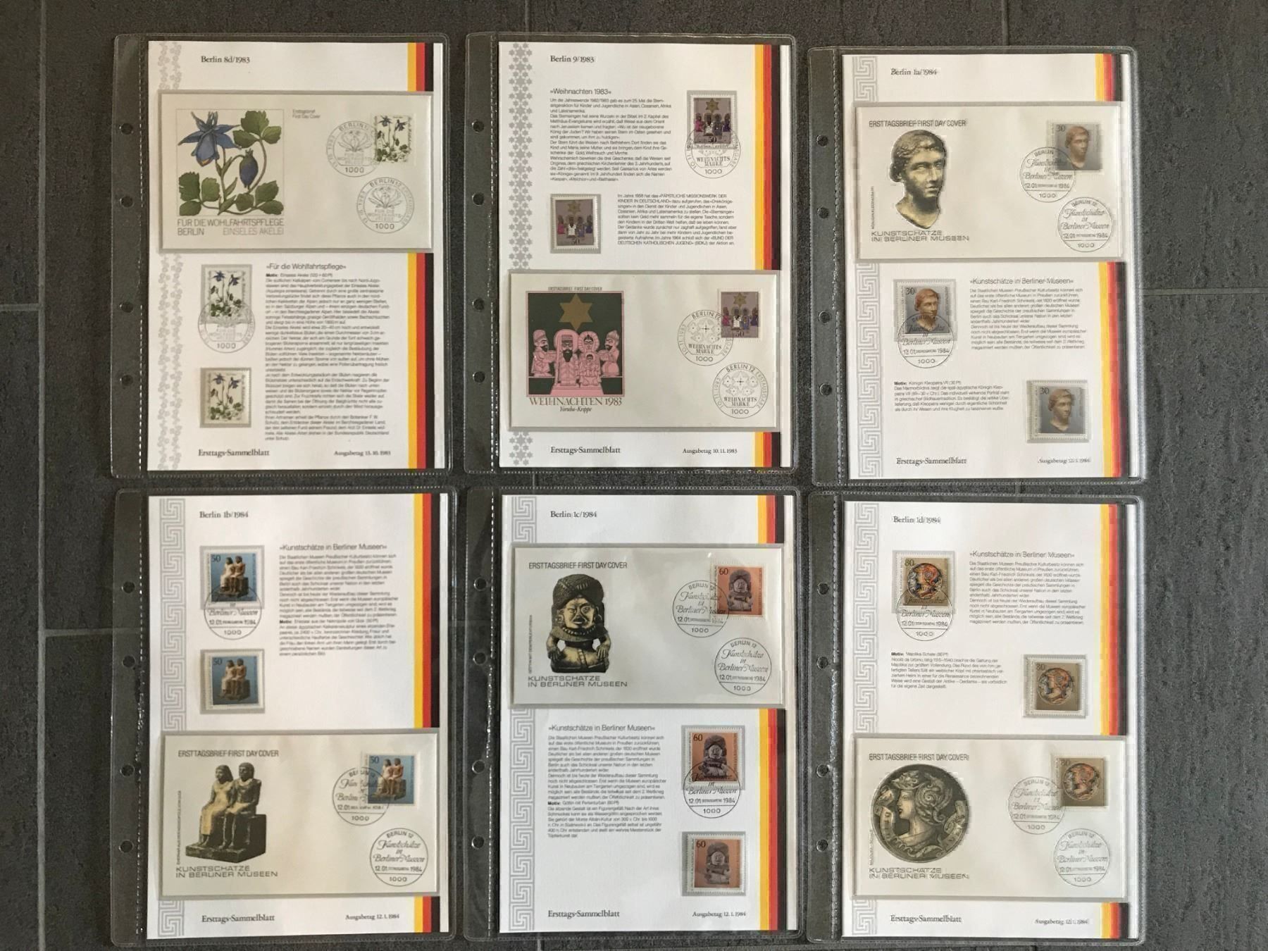 Alben: Briefmarken-Album "Berlin" Nr. 2/6 – Gebraucht aus Rain von SRIC01 7