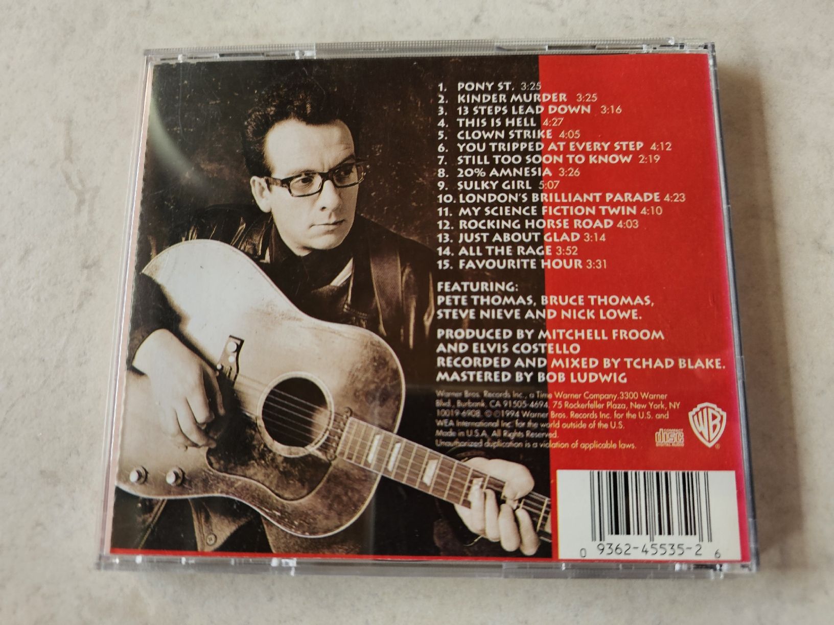 CD: Elvis Costello  -  Brutal Youth – Usato da Schneisingen venduto da backstore24 1
