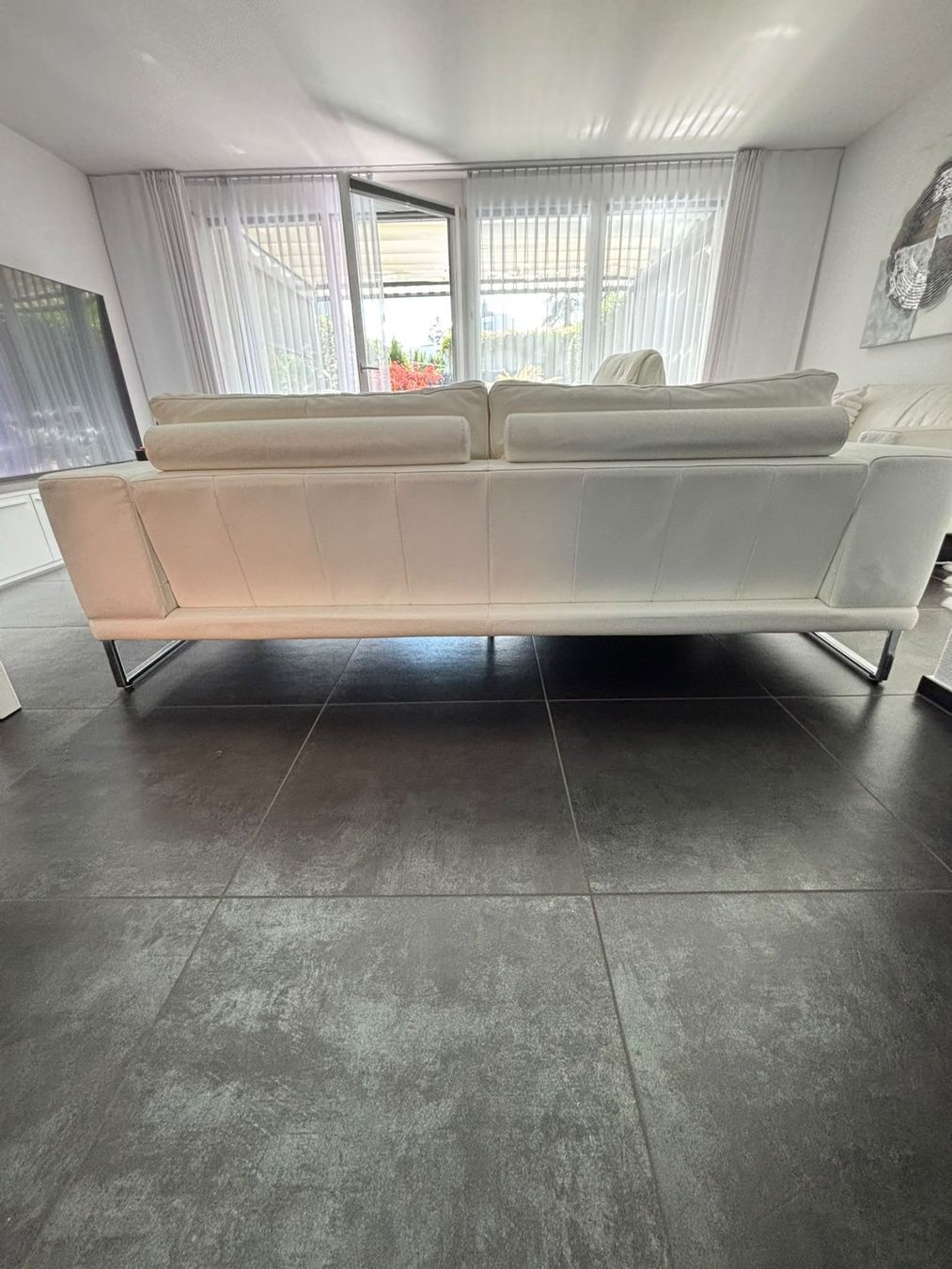 Sofas: Ledersofa weiss DESINGWERK – Gebraucht aus Oberglatt ZH von Luz01 1