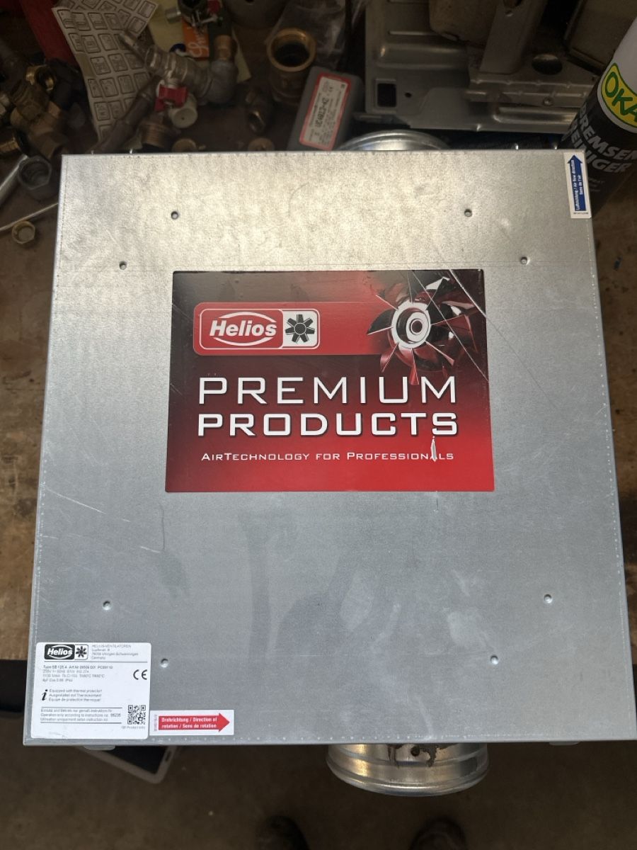 Helios Ventilatori: Helios Premium Products Typ SB 125 A – Usato da Domat/Ems venduto da nin_s5x9