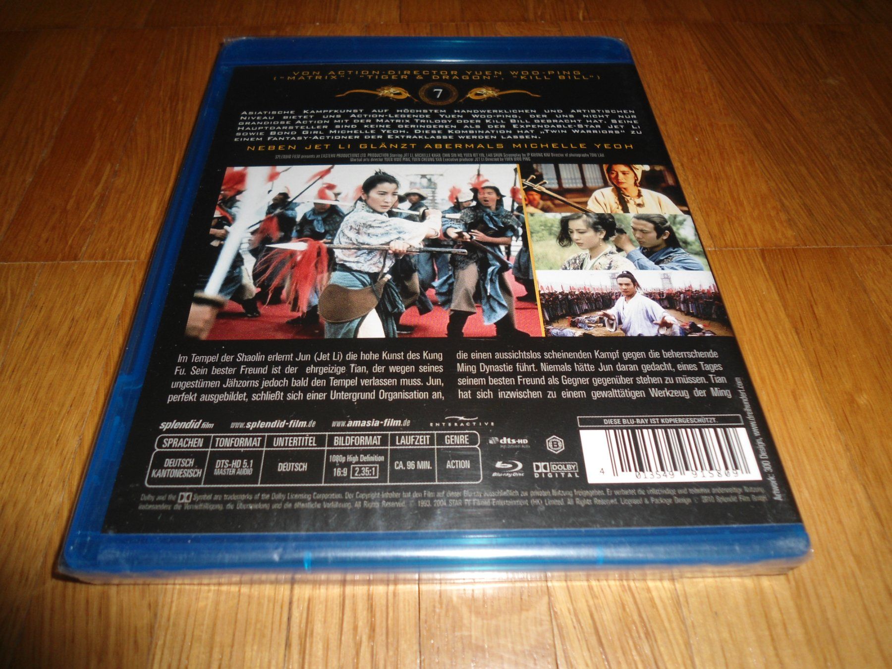 Alle DVDs: Tai Chi Master - BLU-RAY - UNCUT – Neu und originalverpackt aus Basel von havsok 1