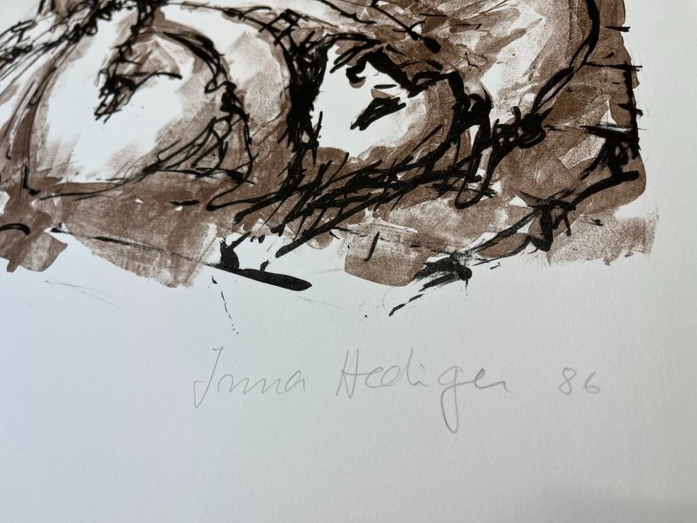 Grafica & Litografie: IRMA HEDIGER LITHOGRAPHIE SIGNIERT NUMMERIERT – Usato da Gersau venduto da kunst-online 3