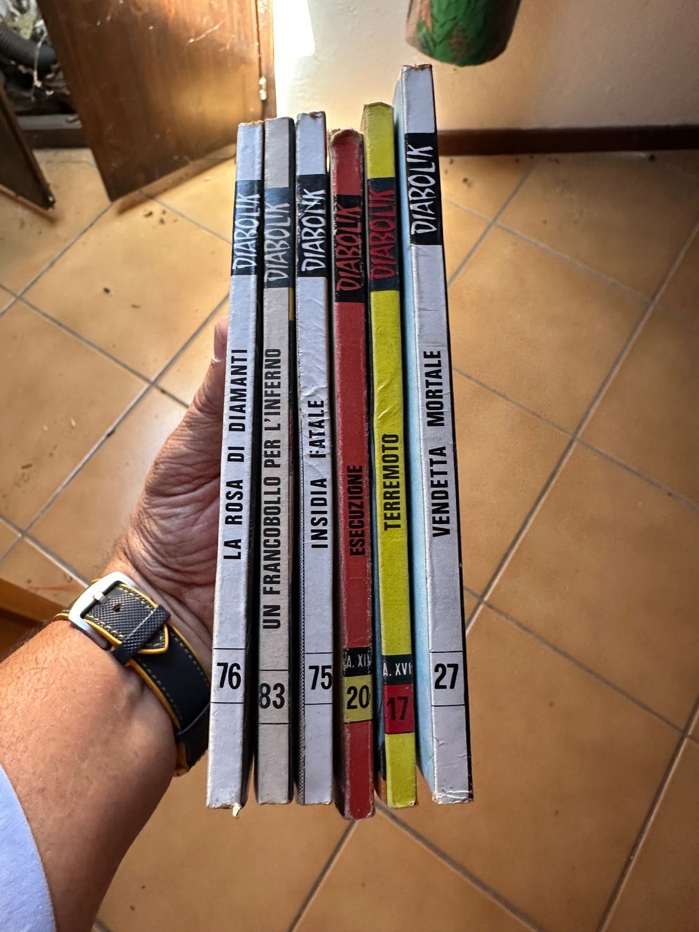 Fumetti: 6 Diabolik vintage – Usato da Morbio Inferiore venduto da Ecod 1