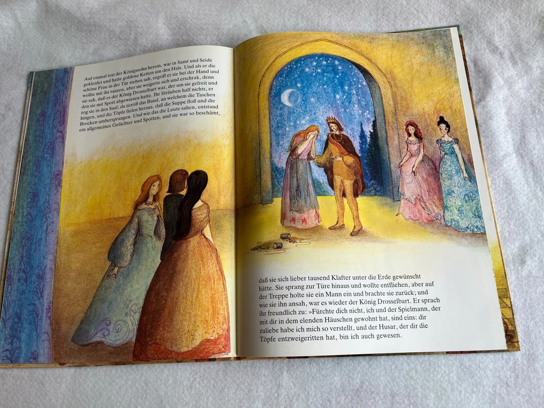 Libri: Märchenbuch "König Drosselbart" Grimm Bernadette NordSüd – Usato da Altendorf venduto da herkules74 8