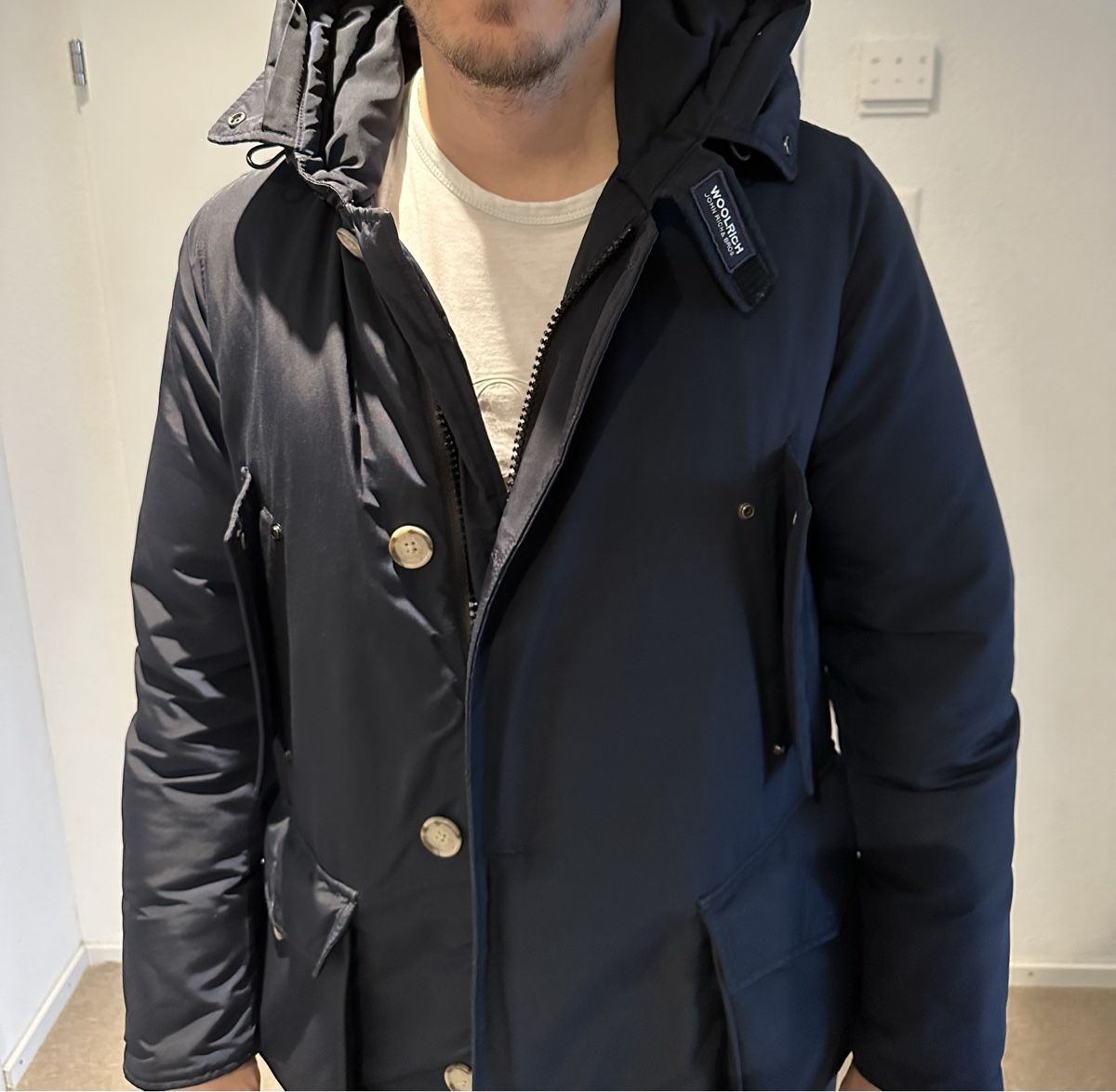 Woolrich Cappotti: Woolrich Parka Blau – Usato da Pfäffikon SZ venduto da Maesech 2