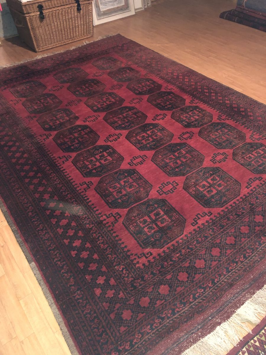 Teppiche: Ersari, roter Teppich, top Zustand! – Gebraucht aus Merishausen von arosa2000