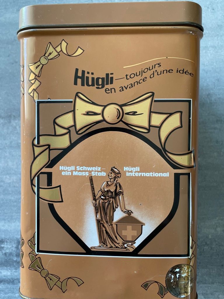 AluBox Barattoli: Blechdose von Hügli - Vintage – Usato da Zürich venduto da Alot16 5
