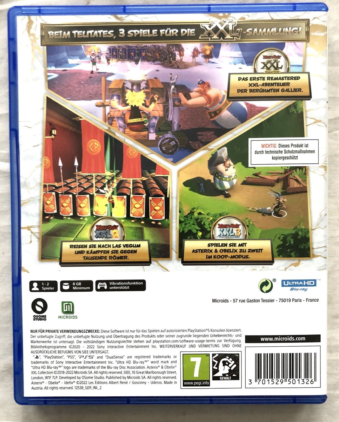 Giochi: PS5 - Asterix & Obelix XXL Collection – Usato da Schaffhausen venduto da durruti 2