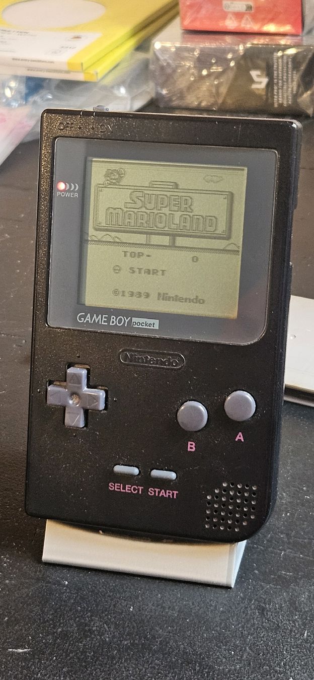 Nintendo Console: Gameboy Pocket schwarz + 3 Spiele – Usato da Belp venduto da Ginus85 3