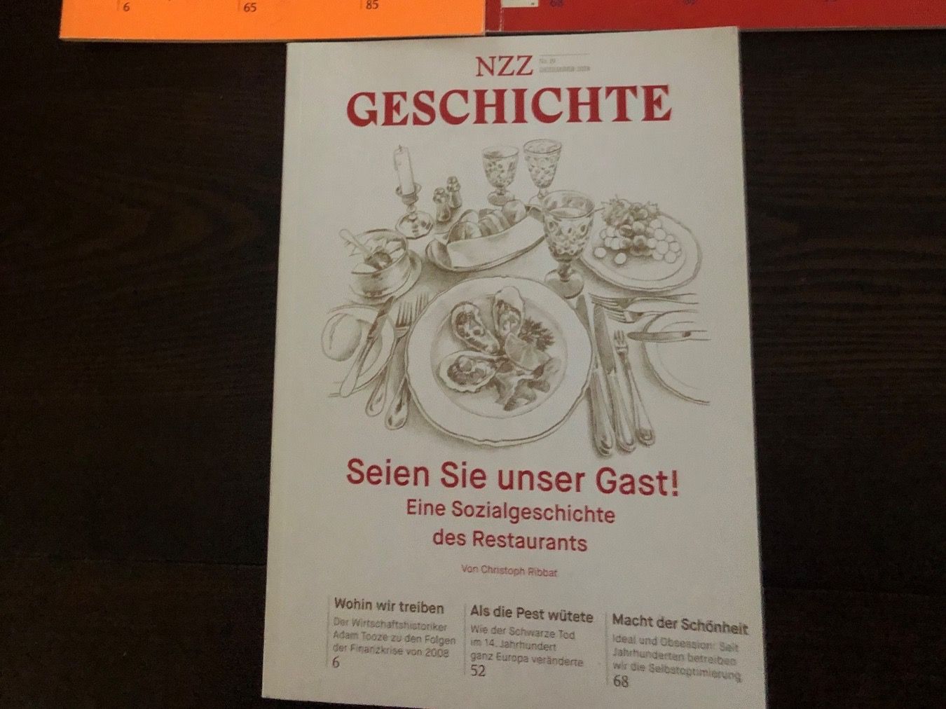 Riviste & Magazine: NZZ GESCHICHTE: Seien Sie unser Gast – Usato da Erlinsbach SO venduto da Silverstorm