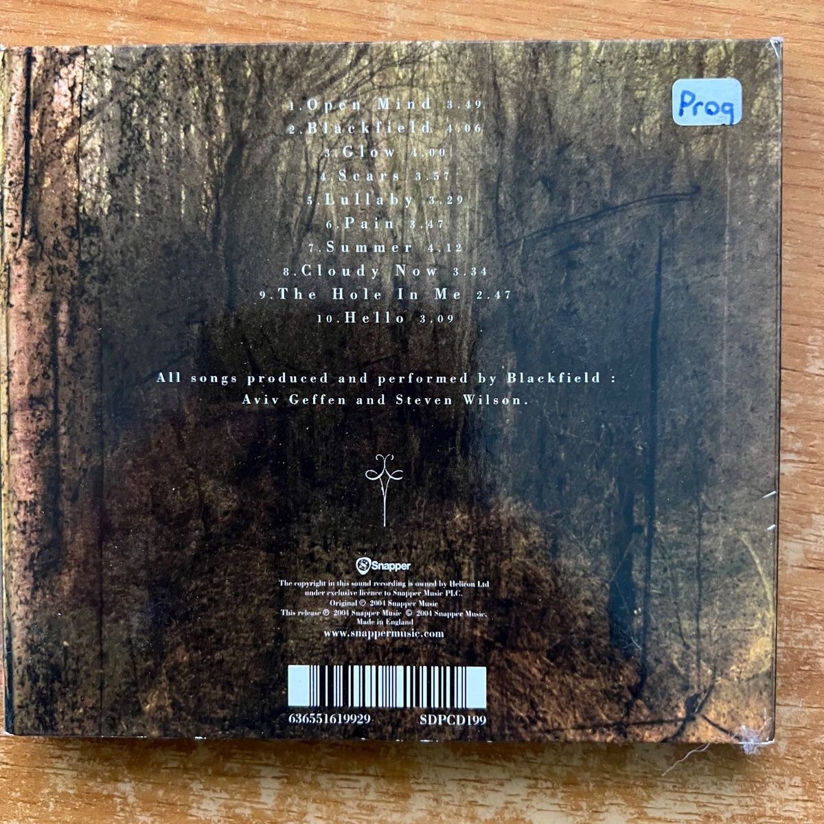 CDs: Blackfiel - Same / UK-Press. 2006 - Digipak – Gebraucht aus Gais von soundcave57 1