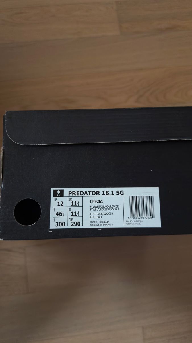Adidas Scarpe da uomo: Adidas Predator 18.1 SG – Nuovo e nell'imballaggio originale da Hombrechtikon venduto da JOKIASSU 3