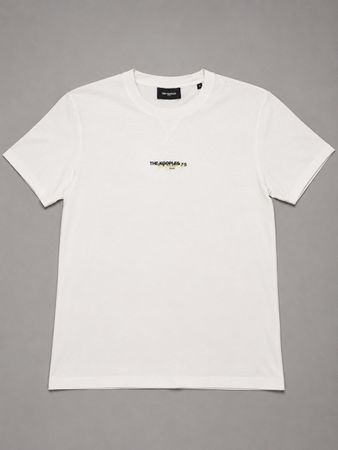 The Kooples Paris T-shirt Blanc Logo - Taille S