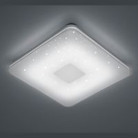 LED Deckenleuchte, Dimmer, 40 cm x 40 cm