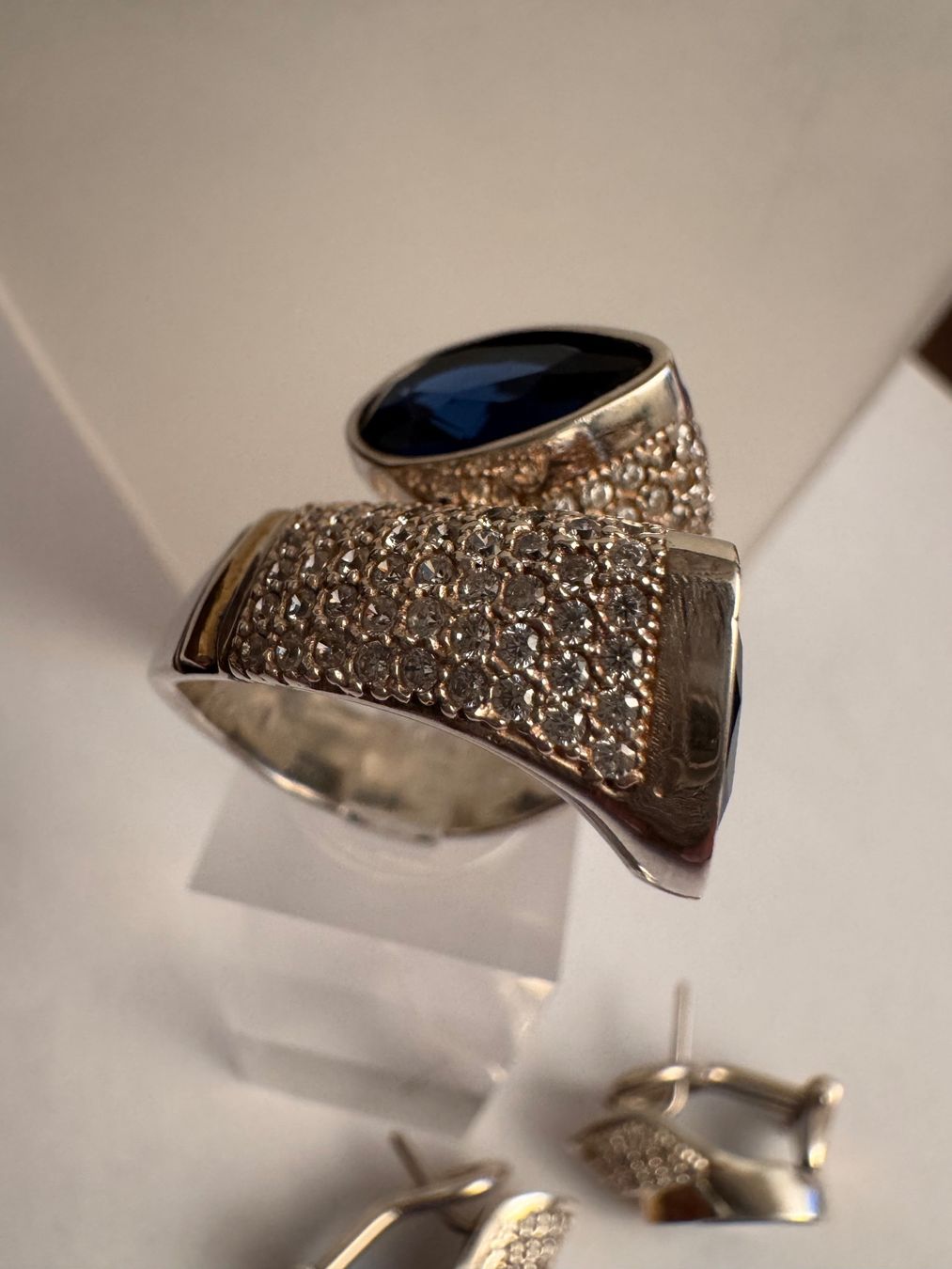 Ringe: Neu 925 Sterling Silber Ring und Ohrringe – Neu und originalverpackt aus Bern von Javero 4