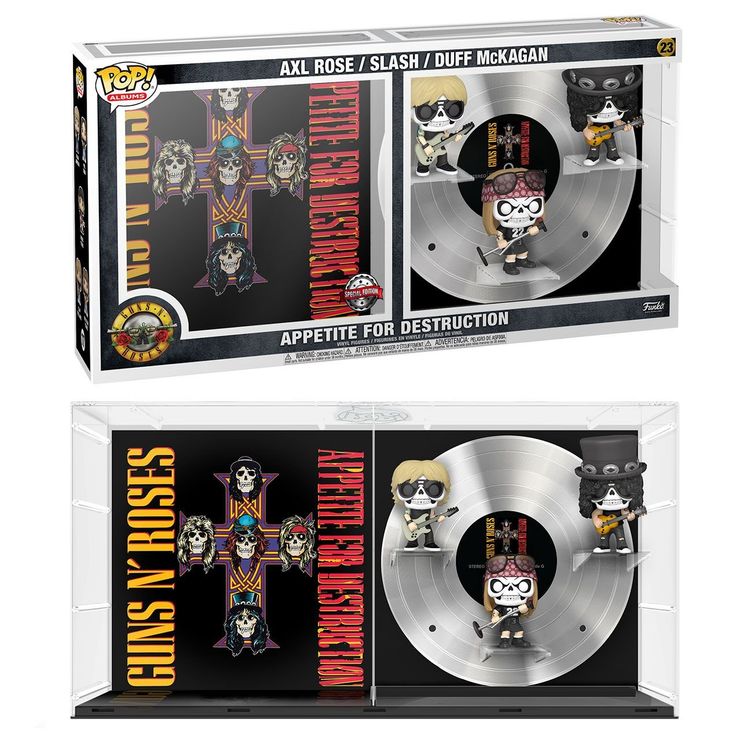 Guns n Roses POP! Albums Vinyl Appetite For Destruction 9 cm | Kaufen ...