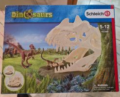 Schleich 42348 Crâne de dinosaure avec raptor