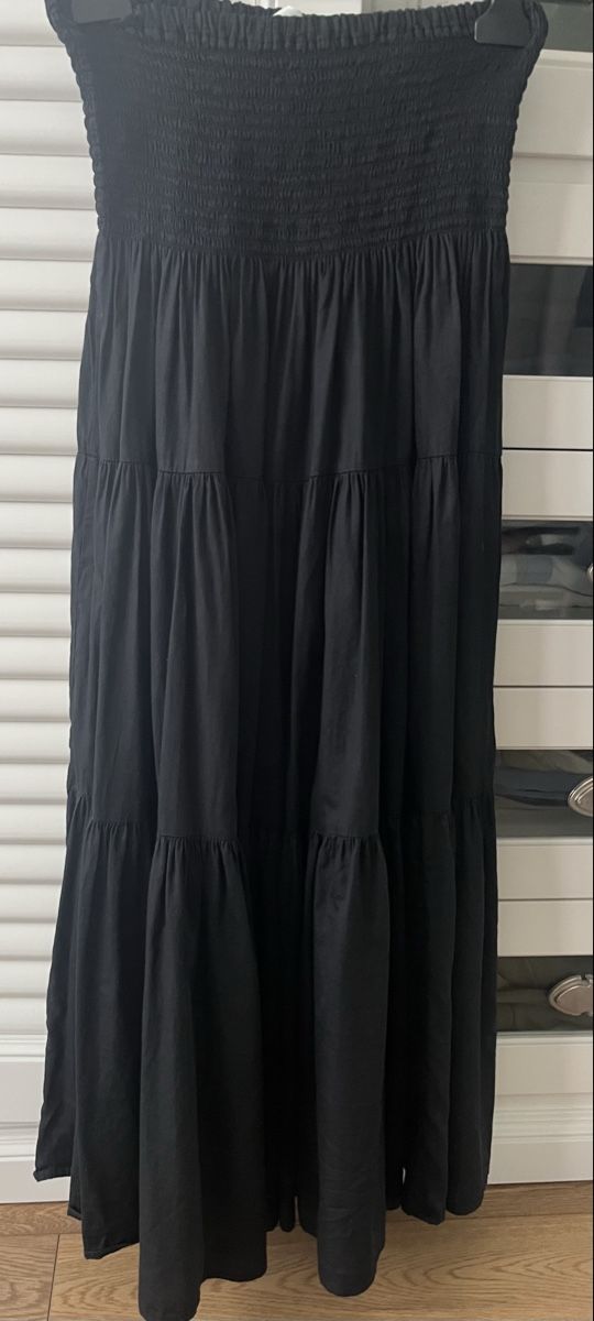 Vestiti & Gonne: 100% cotton black long skirt – Usato da Rüschlikon venduto da ant_5v7g 2
