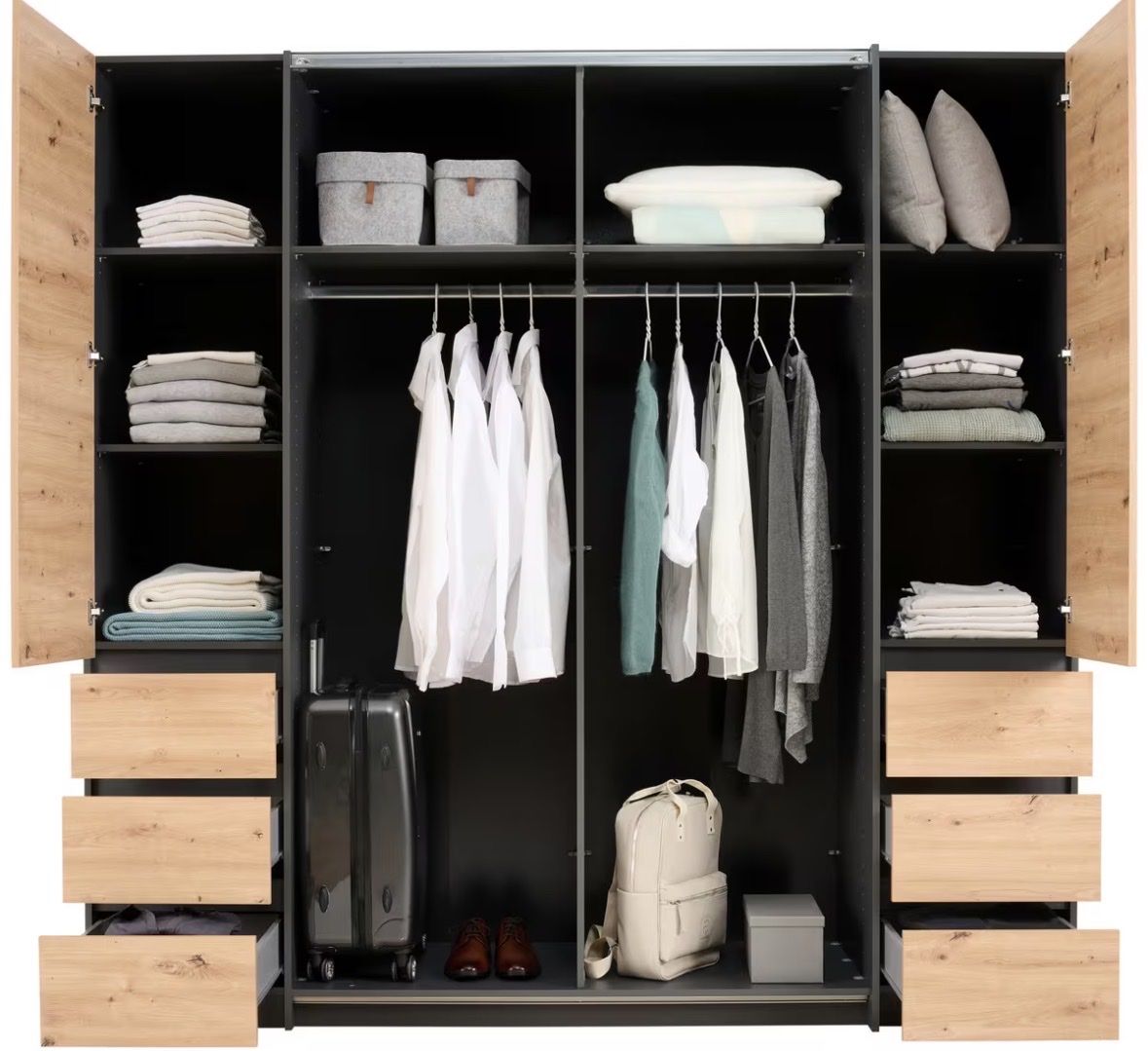 Armoires: Kleiderschrank /Holzoptik – D'occasion à Staufen par ale_z6yr 4