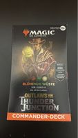 Magic Commander Deck Blühende Wüste Outlaws neu
