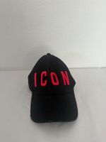 DSQUARED2 ICON Cap (Schwarz/Pink)