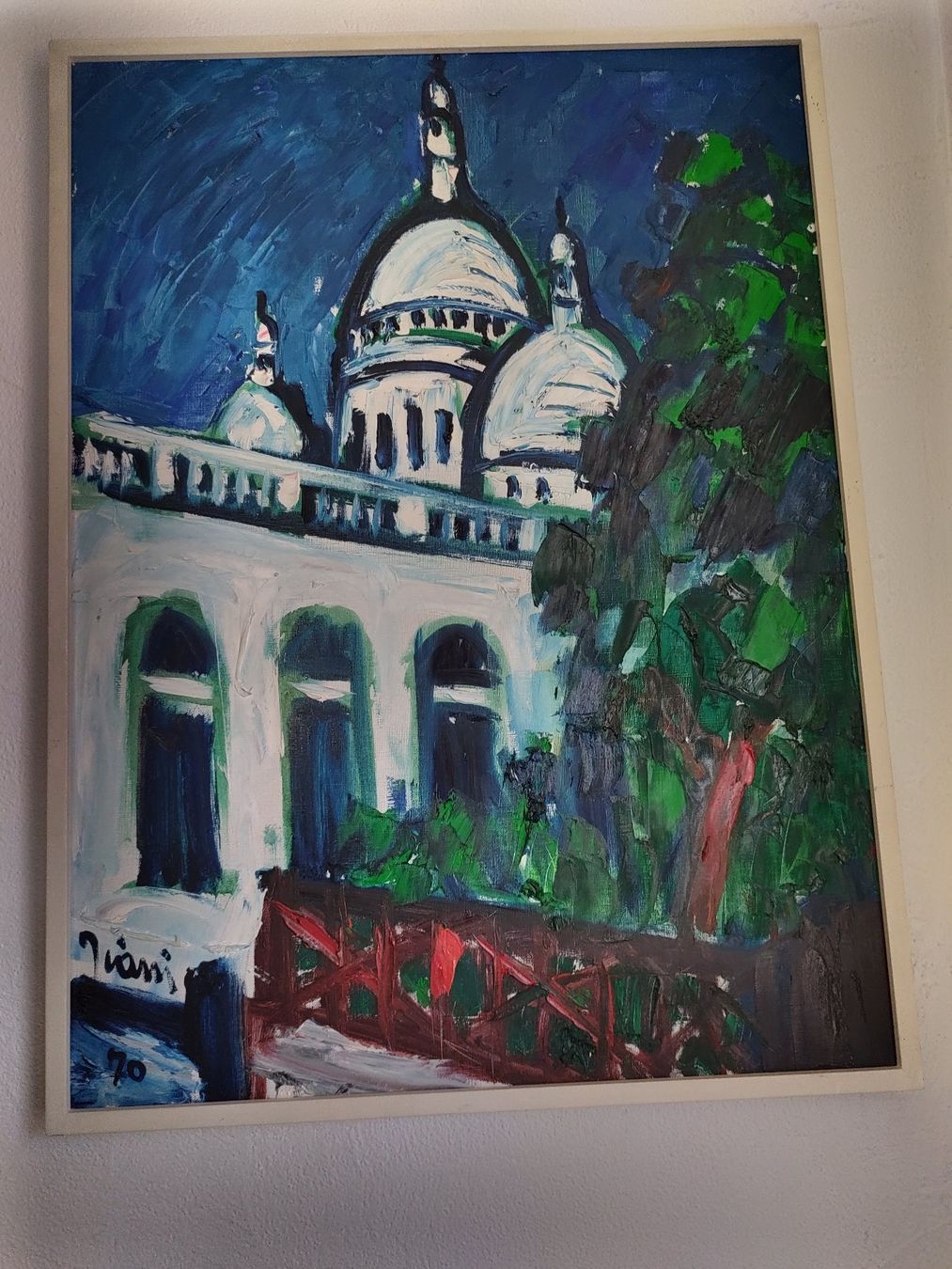 Gemälde: Castiglioni Giani  Sacré Coeur Gemälde – Neu (gemäss Beschreibung) aus Birmenstorf AG von stark27 2