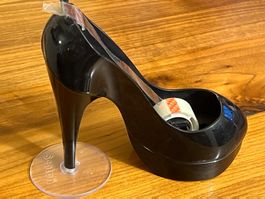 Klebband-Abroller, Schuh-Form, Geschenk für noble Dame