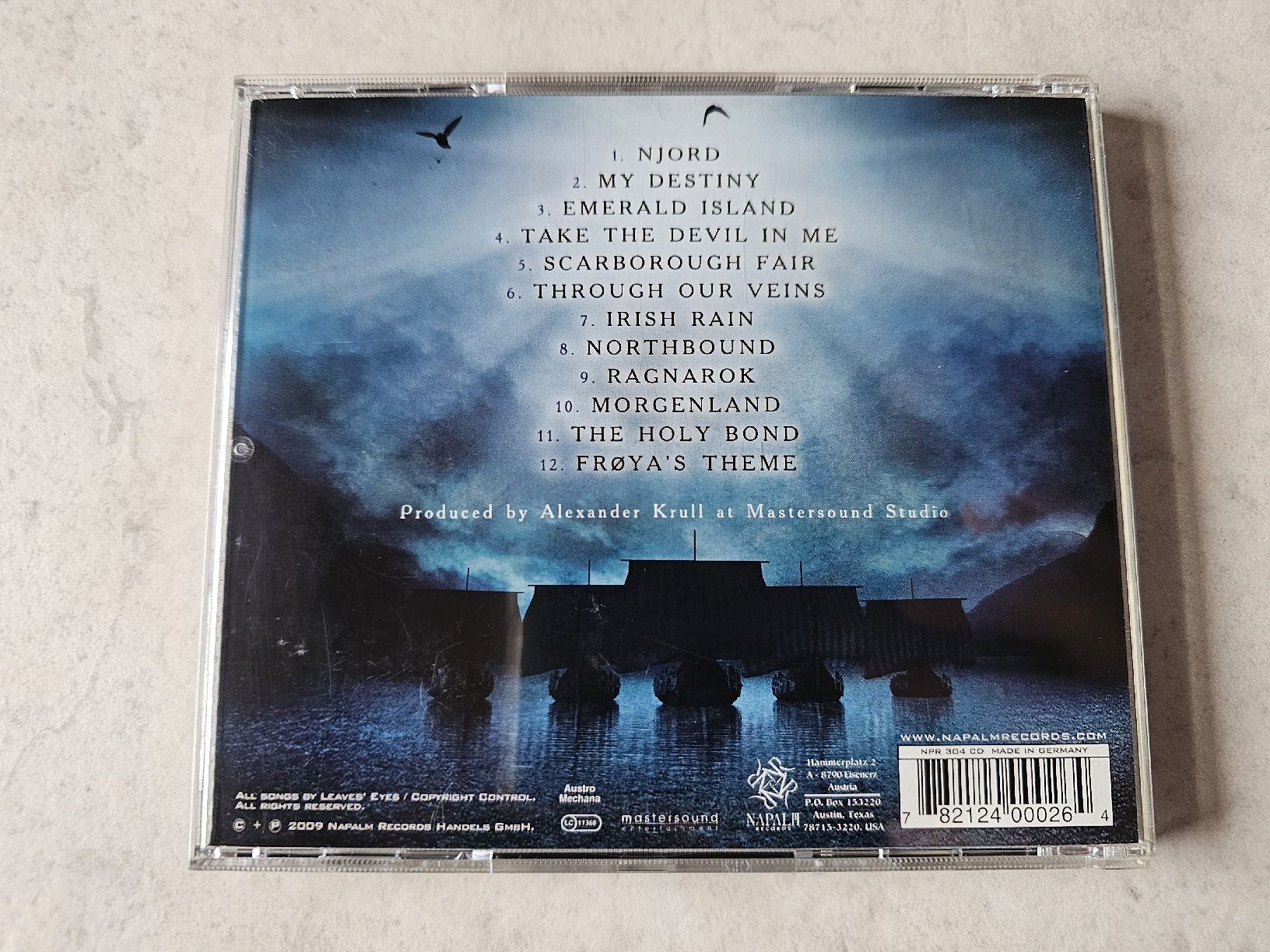 CD: Leaves Eyes  -  Njord – Usato da Schneisingen venduto da backstore24 1