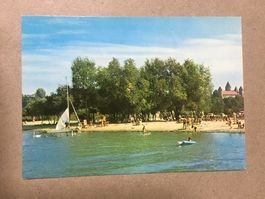 Estavayer Fribourg Plage Strand am See