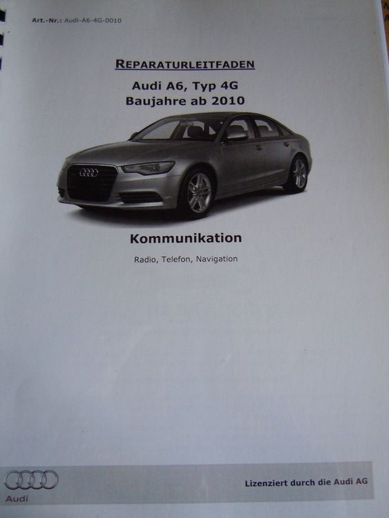 Reparaturleitfaden Audi A6