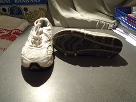 Turnschuh Grösse 38,5, Waldläufer, blau Töne/weiss