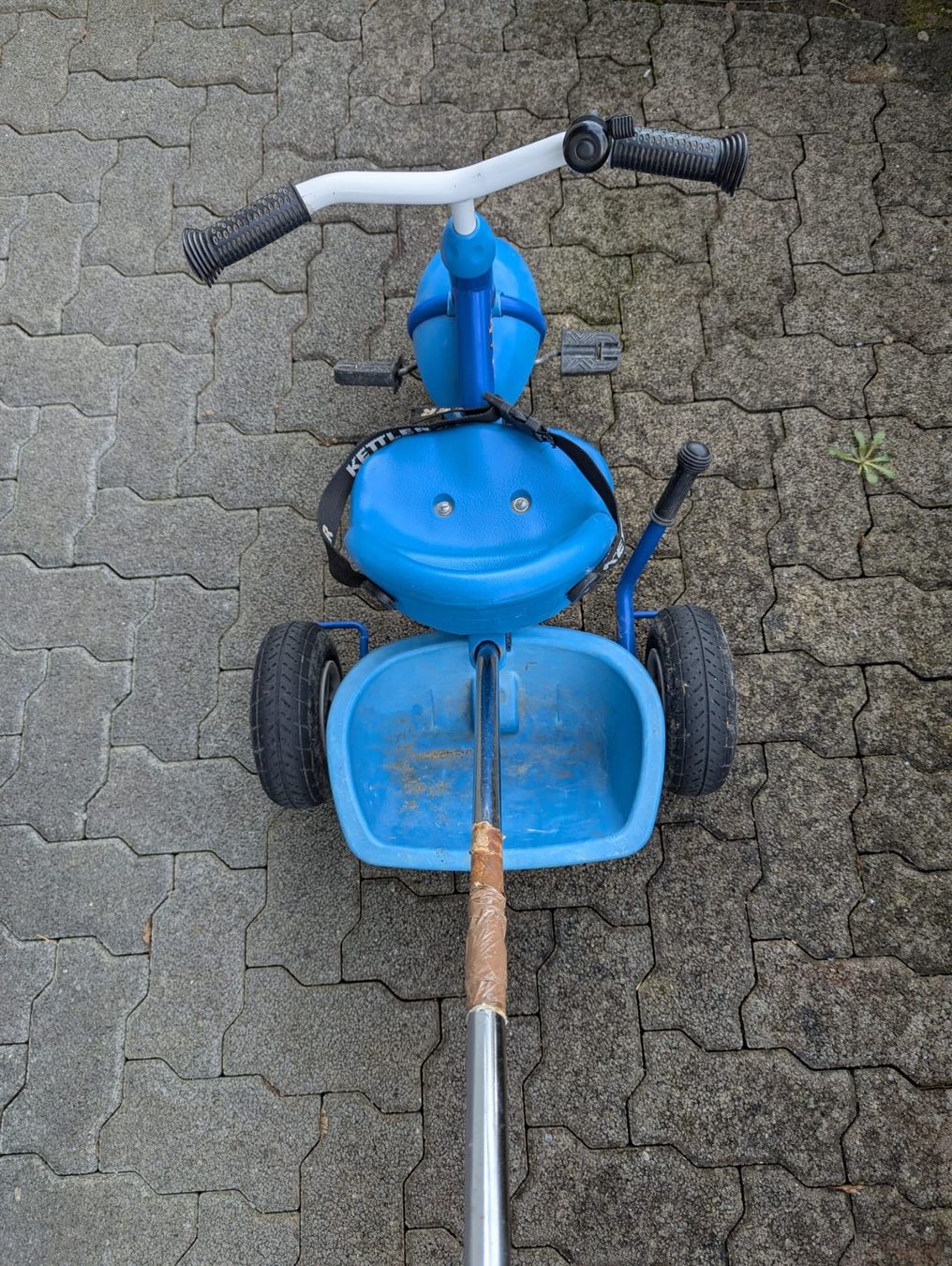 Kettler Fahrzeuge für Kinder: Dreirad Kettler blau mit Schiebestange – Gebraucht aus Wittenbach von Shadowfang 2