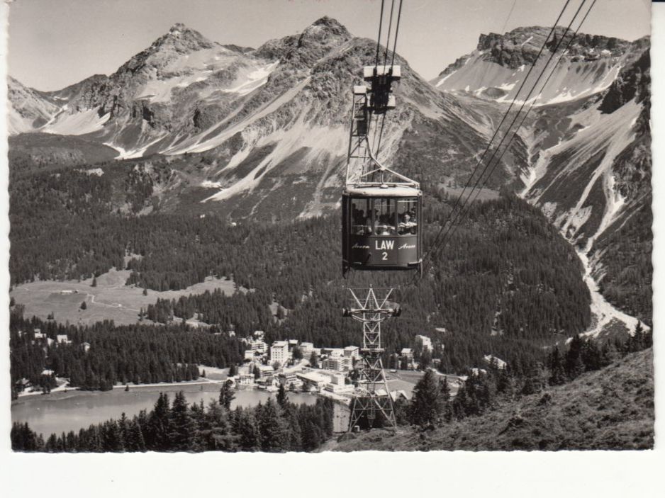 Cartoline postali: Arosa Weisshorn 1964 – Usato da Bürglen TG venduto da StampGraf