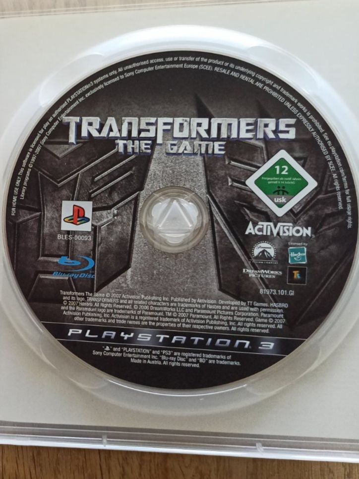 Giochi: Transformers the Game PS3 – Usato da Oberweningen venduto da mar_87mx 3