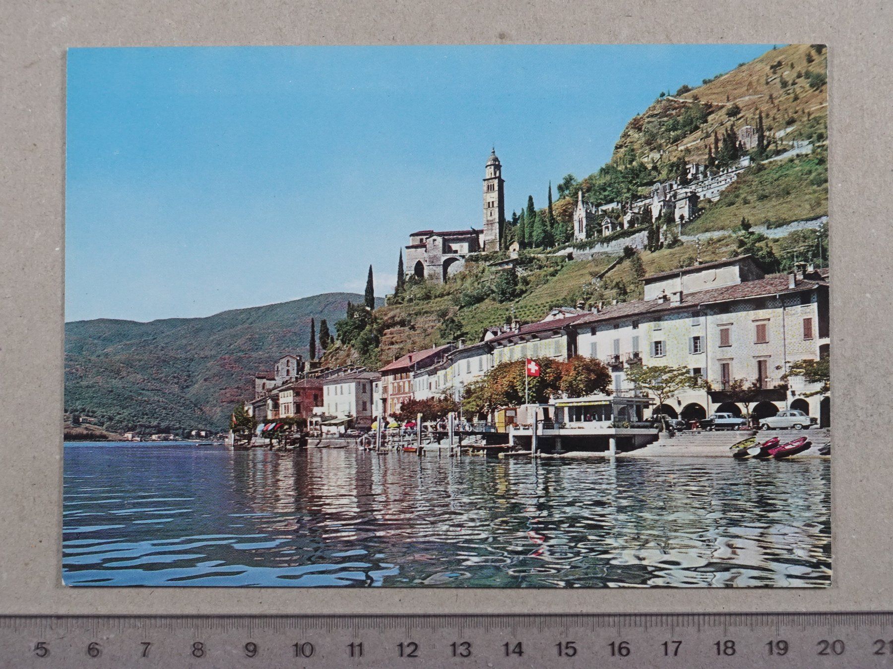 Cartoline postali: Morcote – Usato da Lenzburg venduto da fh1