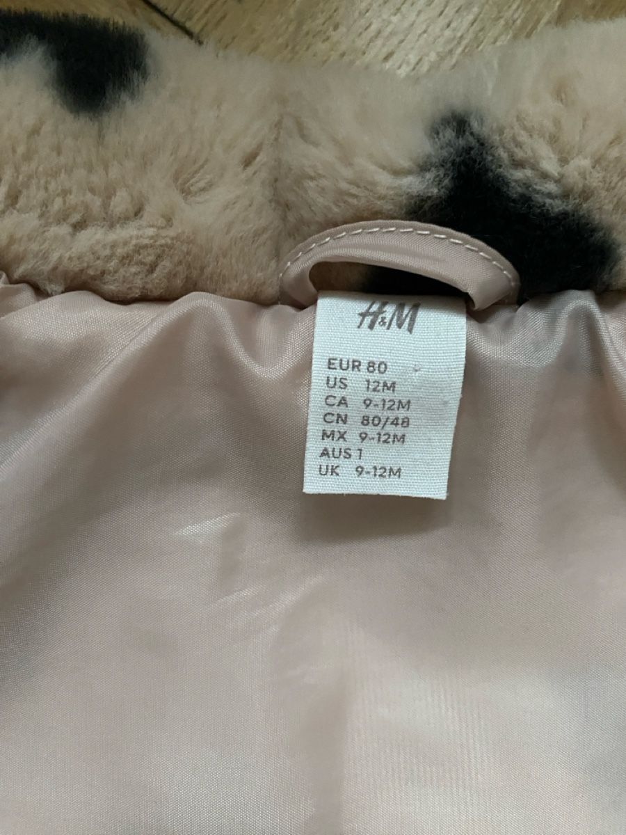H&M Giacche & Cappotti: Herziger Mantel (Gr. 80) - superflauschig – Usato da Olten venduto da Asta73 4
