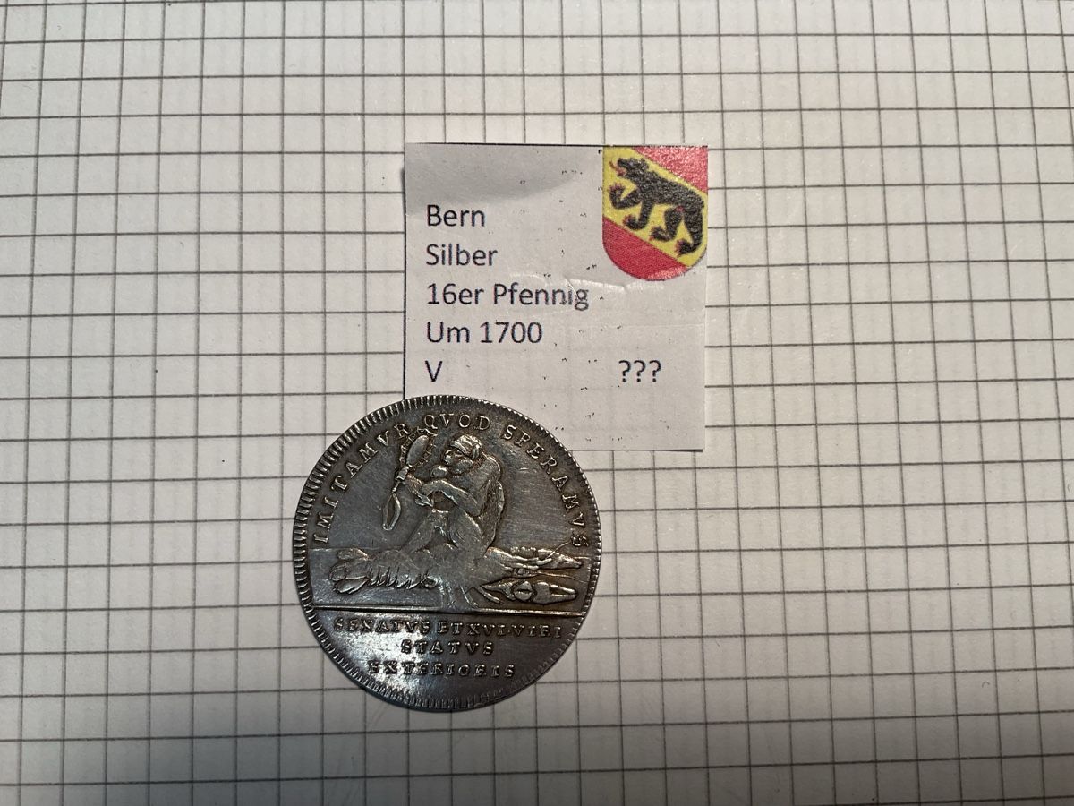 Tutti le monete: Berner 16er Pfennig um 1700 – Usato da Ursenbach venduto da tho_8s6p