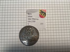 Berner 16er Pfennig um 1700