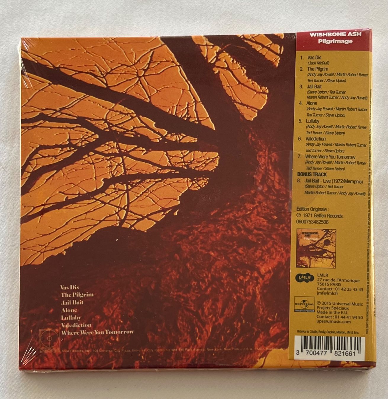 CD: Wishbone Ash - Pilgrimage / CD, OVP – Nuovo e nell'imballaggio originale da Schaffhausen venduto da Mond689 1