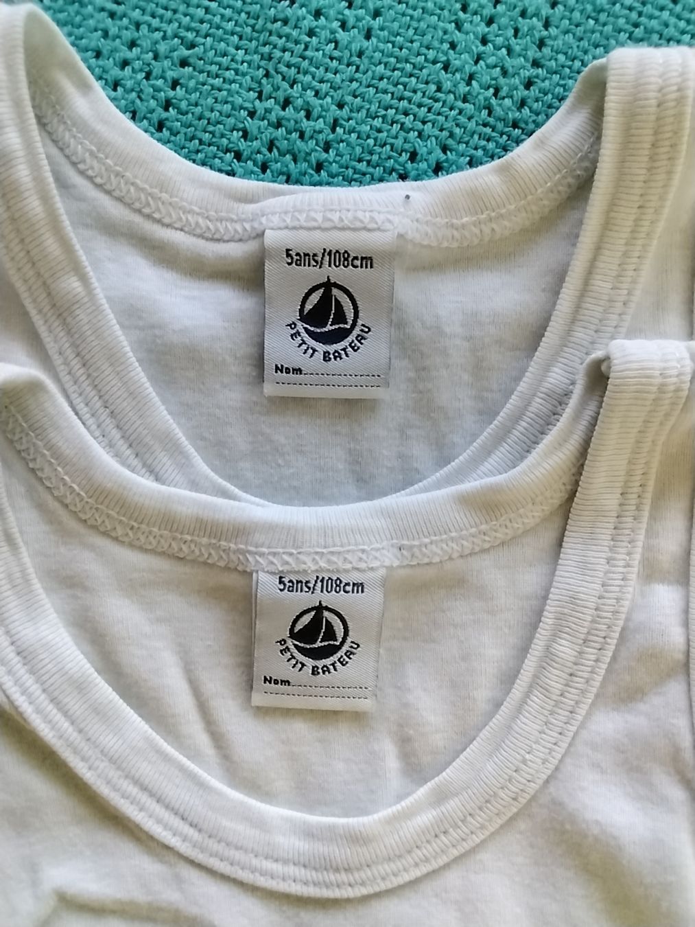 Petit Bateau Biancheria intima: 2x Unterhemd Gr. 104 Petit Bateau – Usato da Balterswil venduto da Meerdeern 1