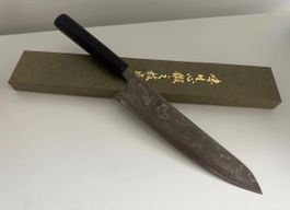 Japanische Kochmesser Gyuto Damast