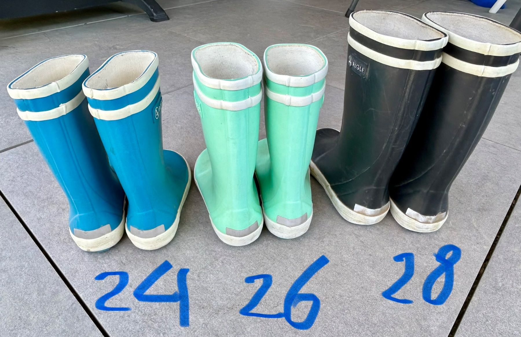 Scarpe per ragazzi: Gummistiefel Aigle Lollipop, Grösse 26 – Usato da Riedholz venduto da Abendsonne 2
